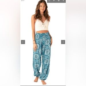 Lotus & Luna Palmetto Point Harem Pants - One Size Fits Most